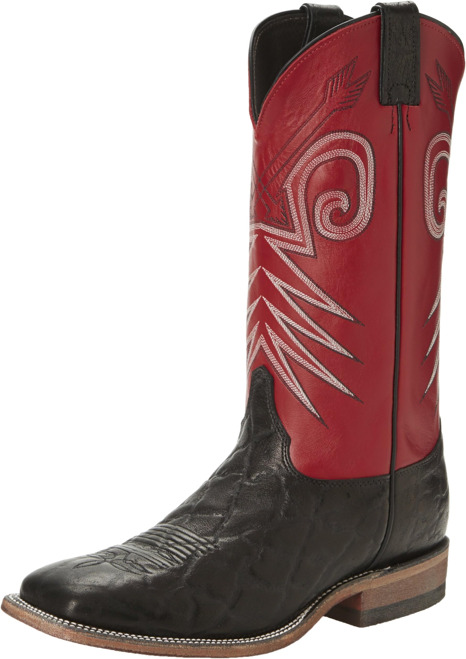 Justin Boots Br319 Men's Pebbled Brown Boots