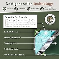 Vista 8 de Envoltura flexible para el cuello, bolsa de hielo de gel suave para aliviar el dolor de cuello, recuperación cervical manos libres