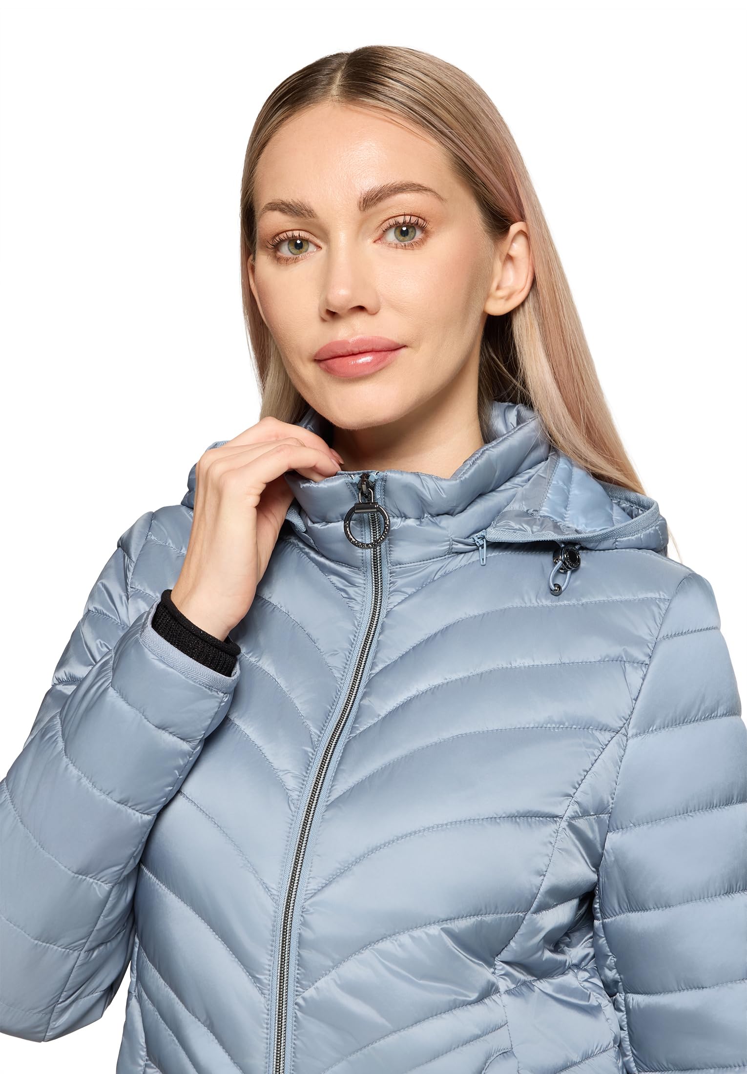 Betty Barclay Damska kurtka 7012/1535, niebieski (Faded Blue), 12