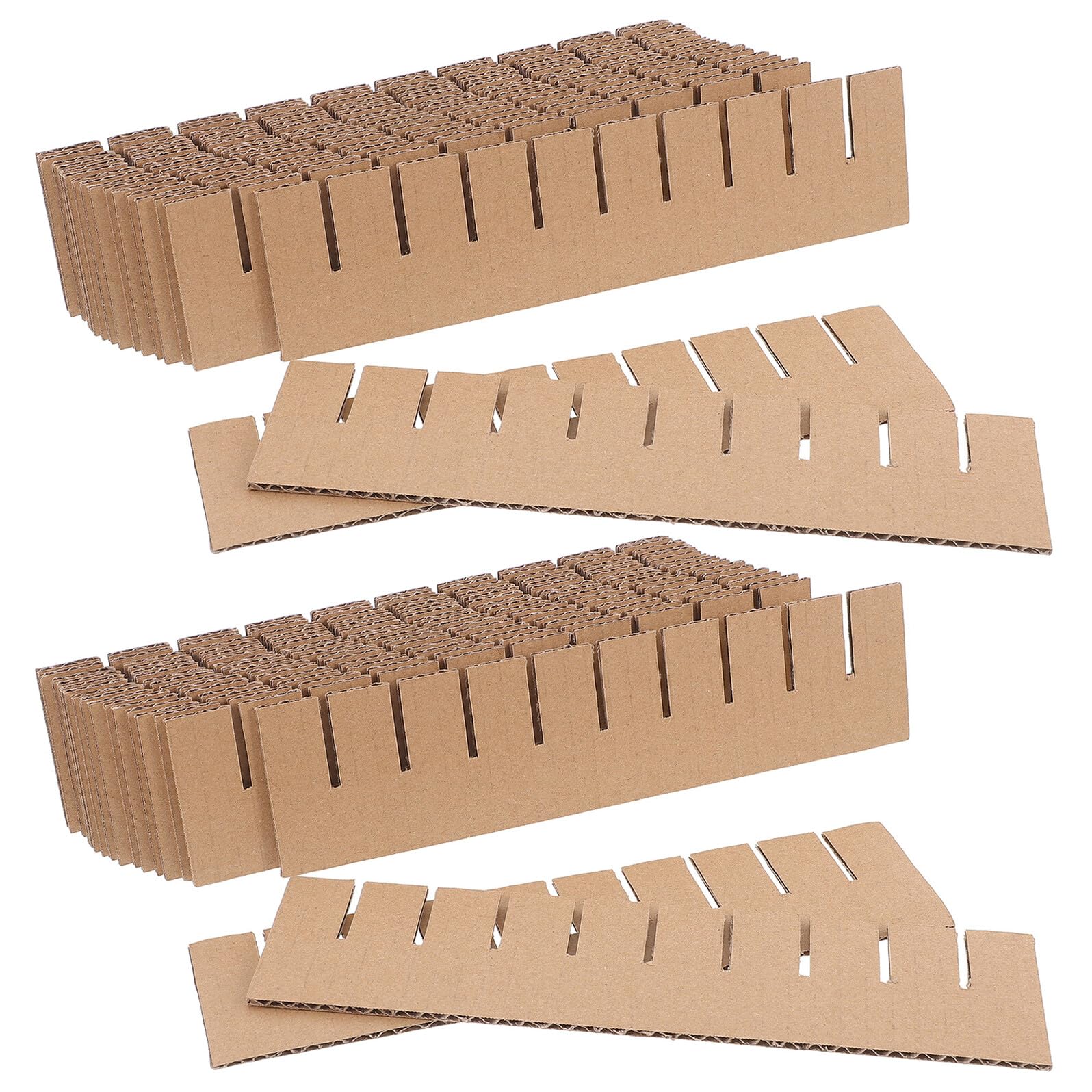 Separadores de cajas de cartón con protección mejorada de papel kraft para mudanzas