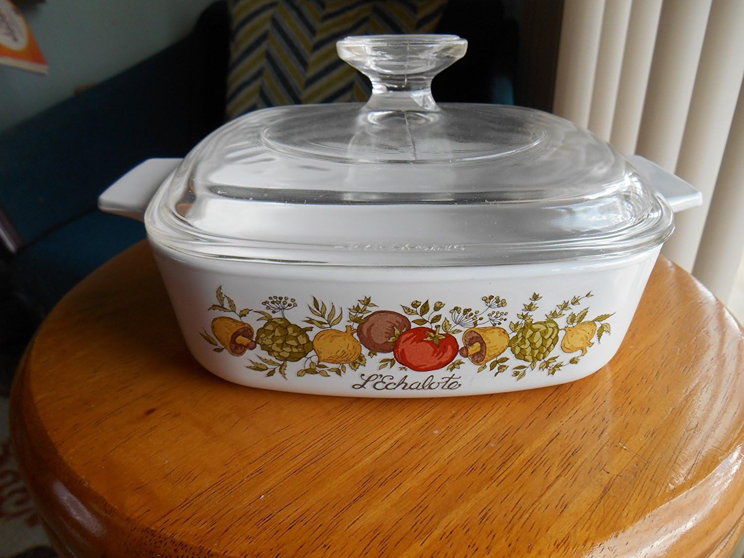 Corning Ware Spice of Life 1 Quart Casserole with Lid #A 1 B