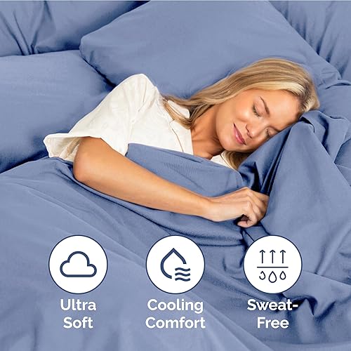 Vista 606 de Juego de sábanas de 4 piezas tamaño king, extrasuaves, transpirables y refrescantes con esquinas profundas, sábanas de fácil ajuste y sin arrugas