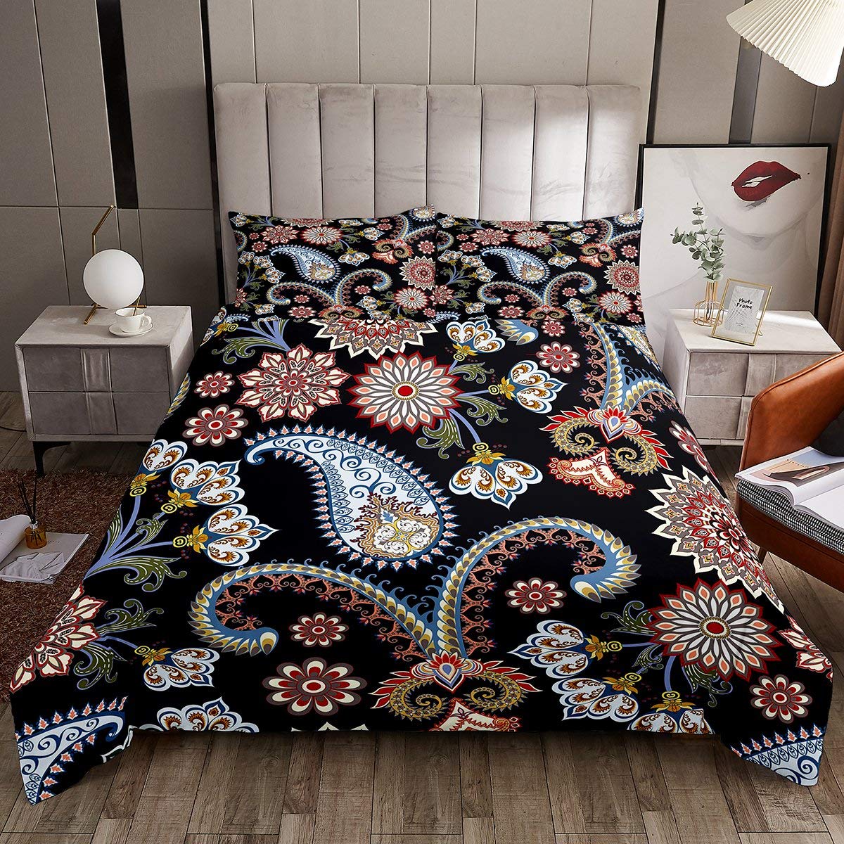 Kinzler Biancheria Da Letto In Cotone Satinato - Copripiumino 135x200 E Federa 80x80, Anallergica