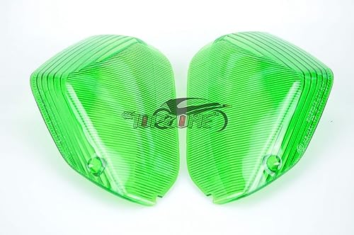 Miniatura 8 de TOPZONE Compatible con Kawasaki Ninja ZX-14  ZX-14R 2006-2019 lámpara de Idicador trasero intermitente intermitente de señal de giro (color humo)