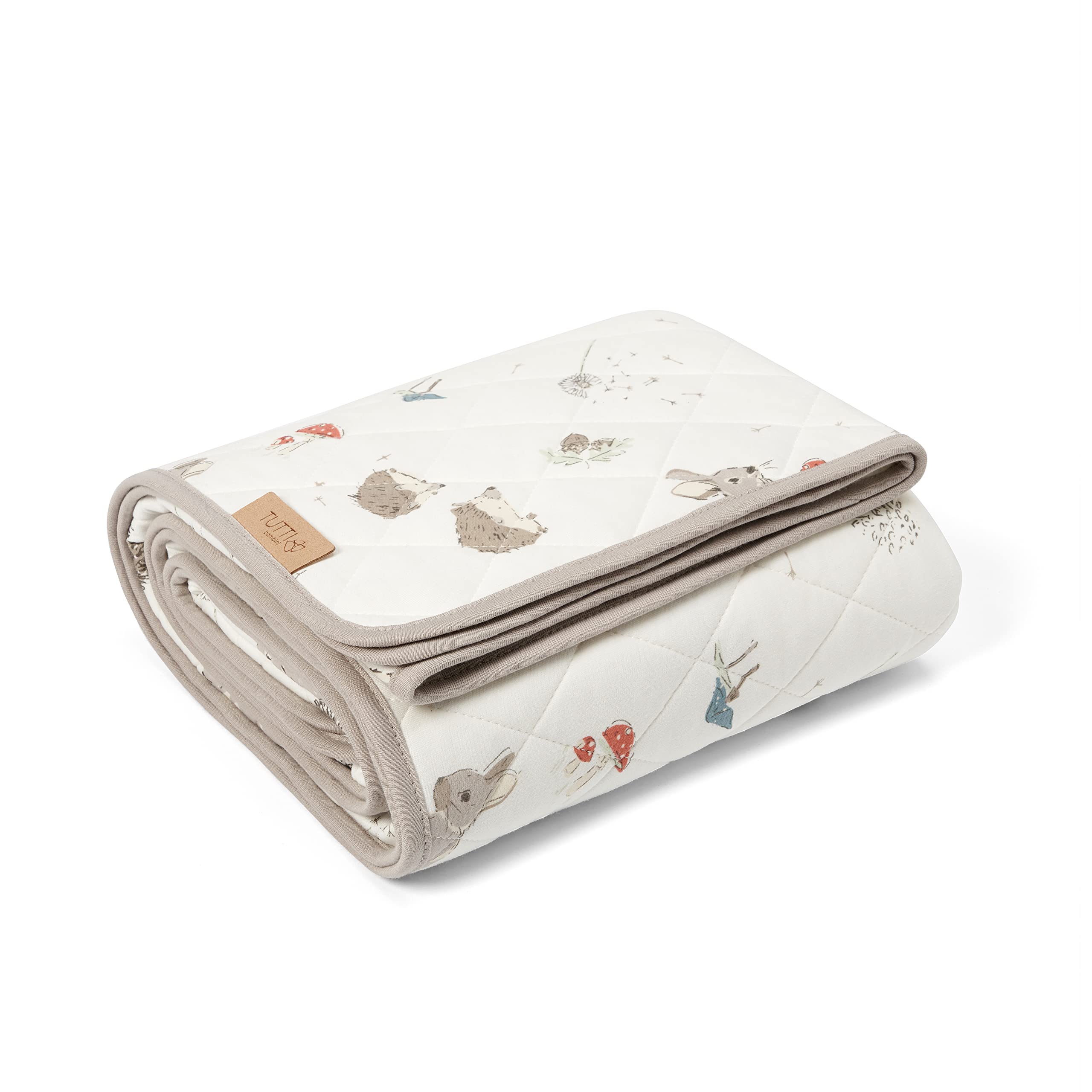 Tutti Bambini Cocoon Cot/Cot Bed Coverlet | 120X100cm, Thermometer Included, Bamboo Cotton Tog |