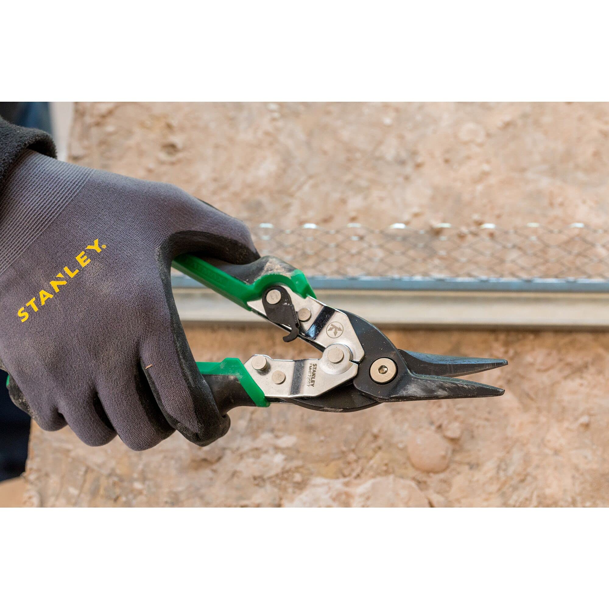 STANLEY FATMAX FMHT73557-0 Cesoia da lattoniere, Giallo