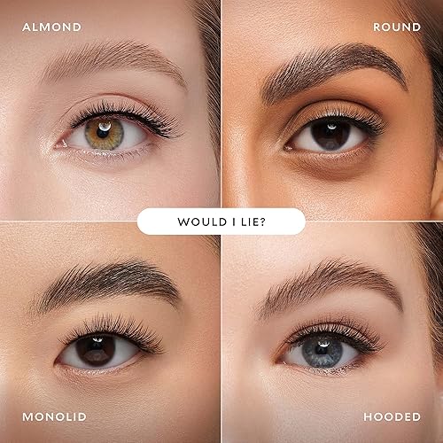 Miniatura 4 de Pestañas postizas de terciopelo sin esfuerzo, pestañas postizas de aspecto natural, pestañas esponjosas y ligeras sin recortes, pestañas postizas