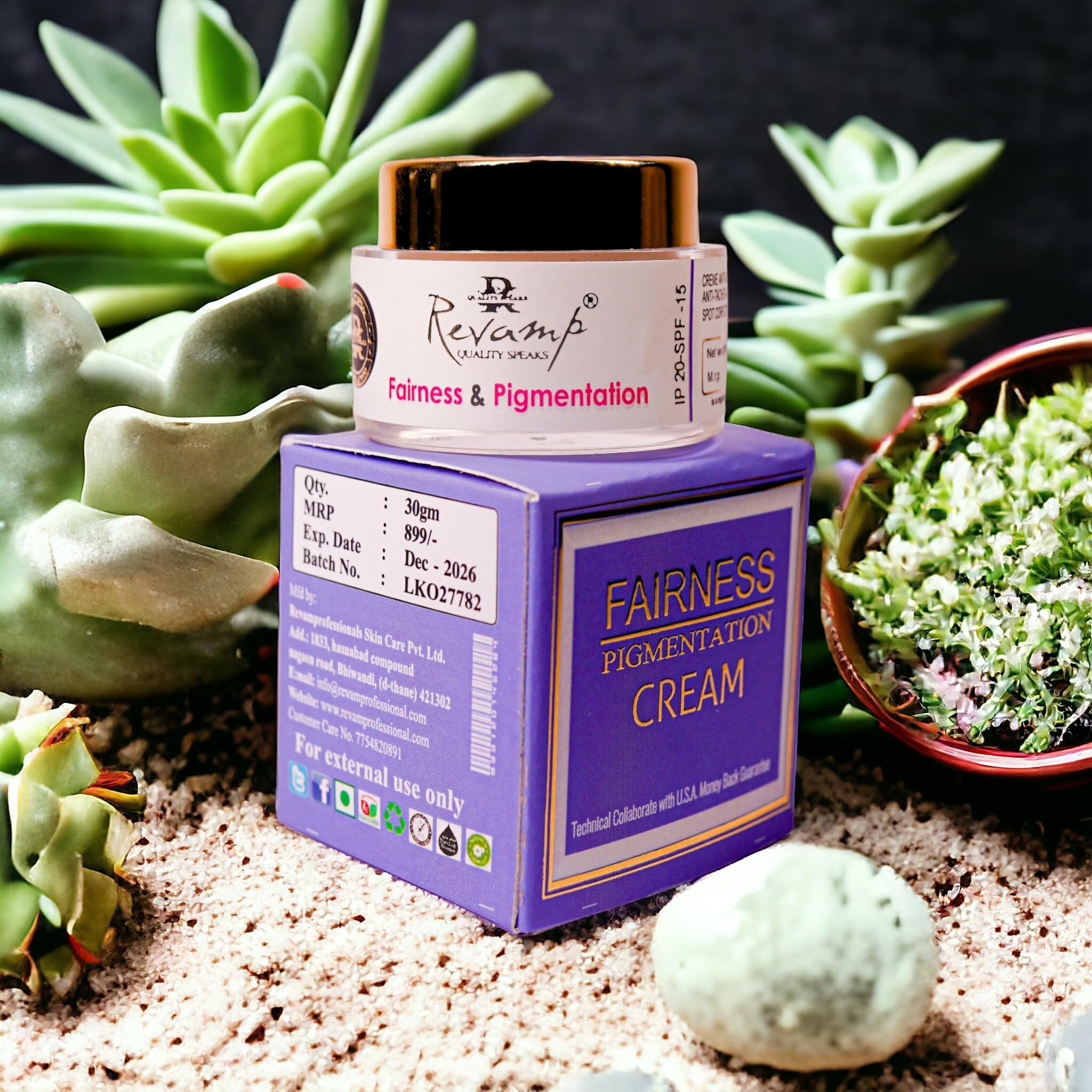 REVAMP Fairness & Pigmentation Cream 30G