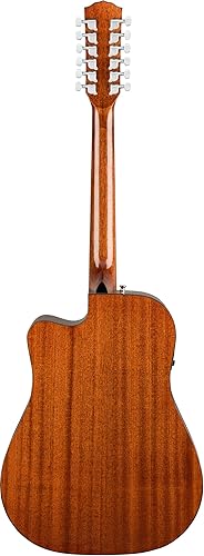 Miniatura 2 de Fender CD-60SCE guitarra acústica eléctrica - Cuerpo acorazado, Natural