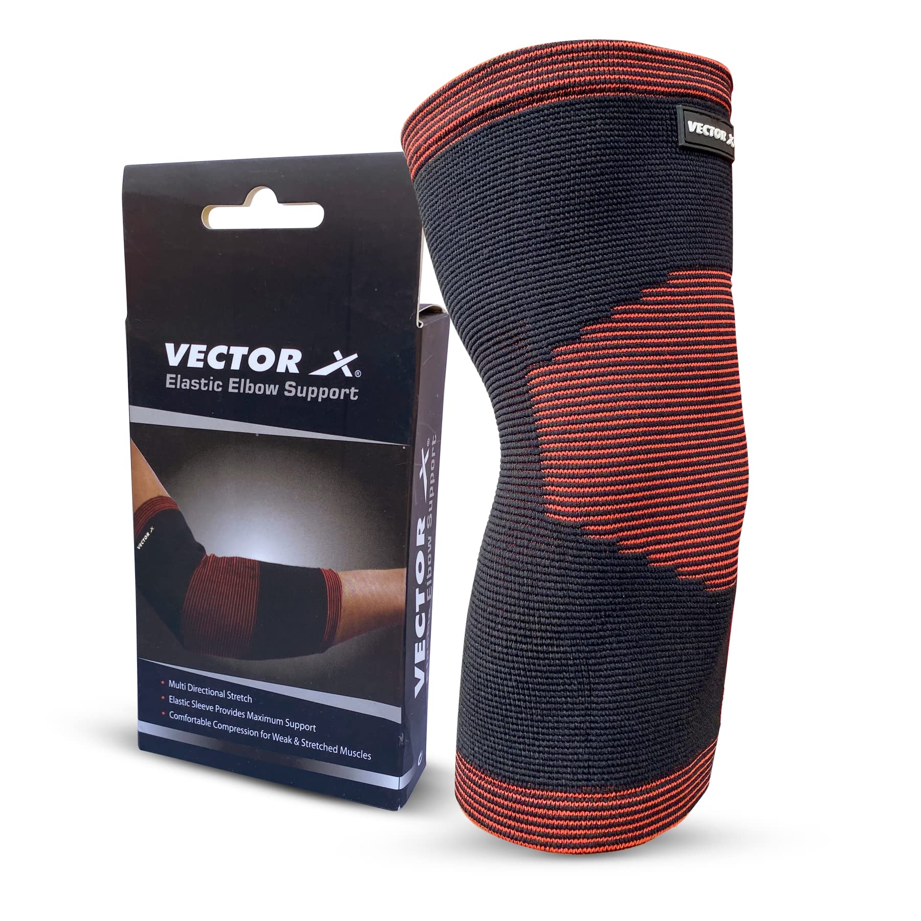 Vector X Elbow Support for Tendonitis, Tennis Elbow Compression Support Sleeve for Golfers Elbow Pain Relief, Arthritis, Bursitis, Workout, Weightlifting (B00UWN5JQU) Amazon Price History, Amazon Price Tracker