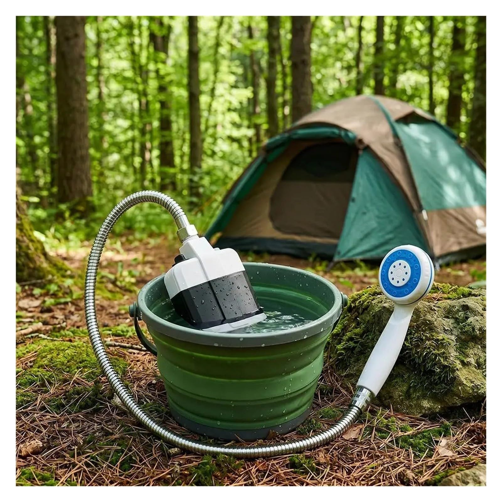 Campingdusche Elektrische Campingdusche for den Außenbereich Festival