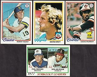 1978 Topps Baseball Card Complete set 726 Cards VG - NRMT