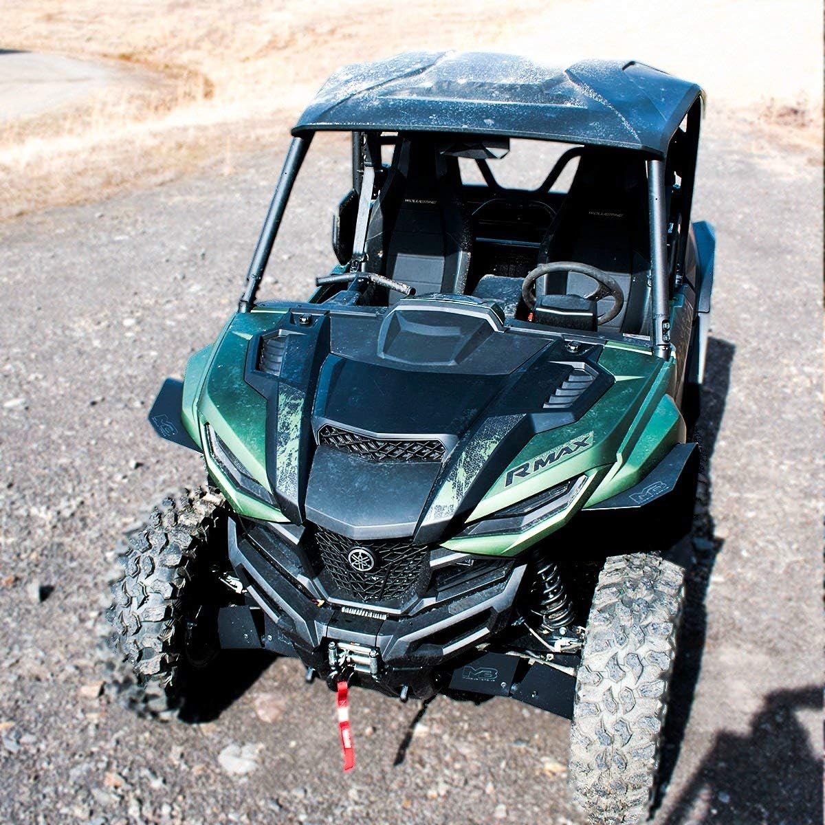 MudBusters Fender Flares for Yamaha Wolverine RMAX 1000 (2 Seat) – Max Coverage UTV Fender Extensions, Mud Guards & Splash Protection – Designed & Manufactured in The USA