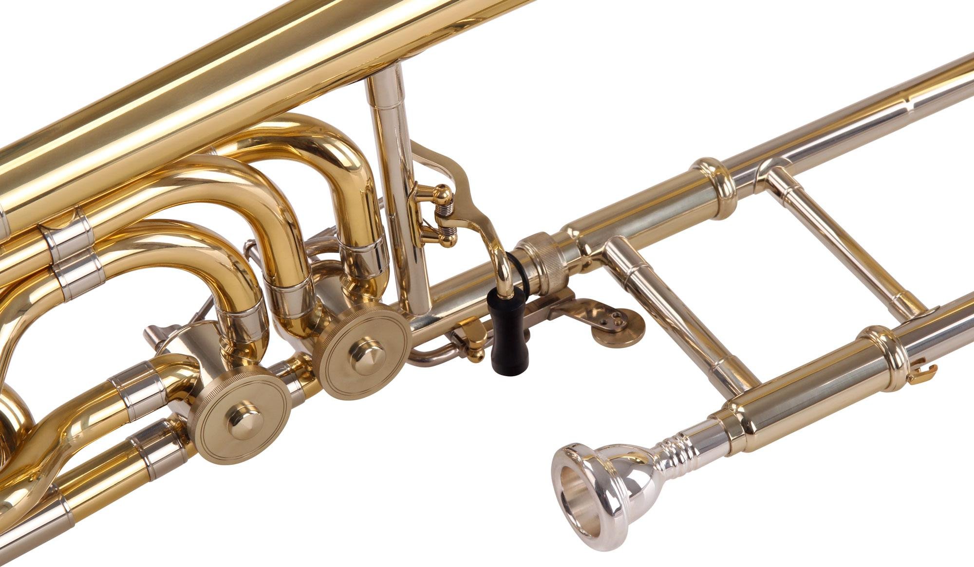 Classic Cantabile BP-60 Trombone Basso (2 valvole, valvola di quarta, valvola di quinta, bocchino, custodia/zaino)