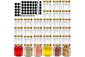 BIGIVACA 3 oz Jars with Lids: Perfect for Preserving Your Culinary Creations