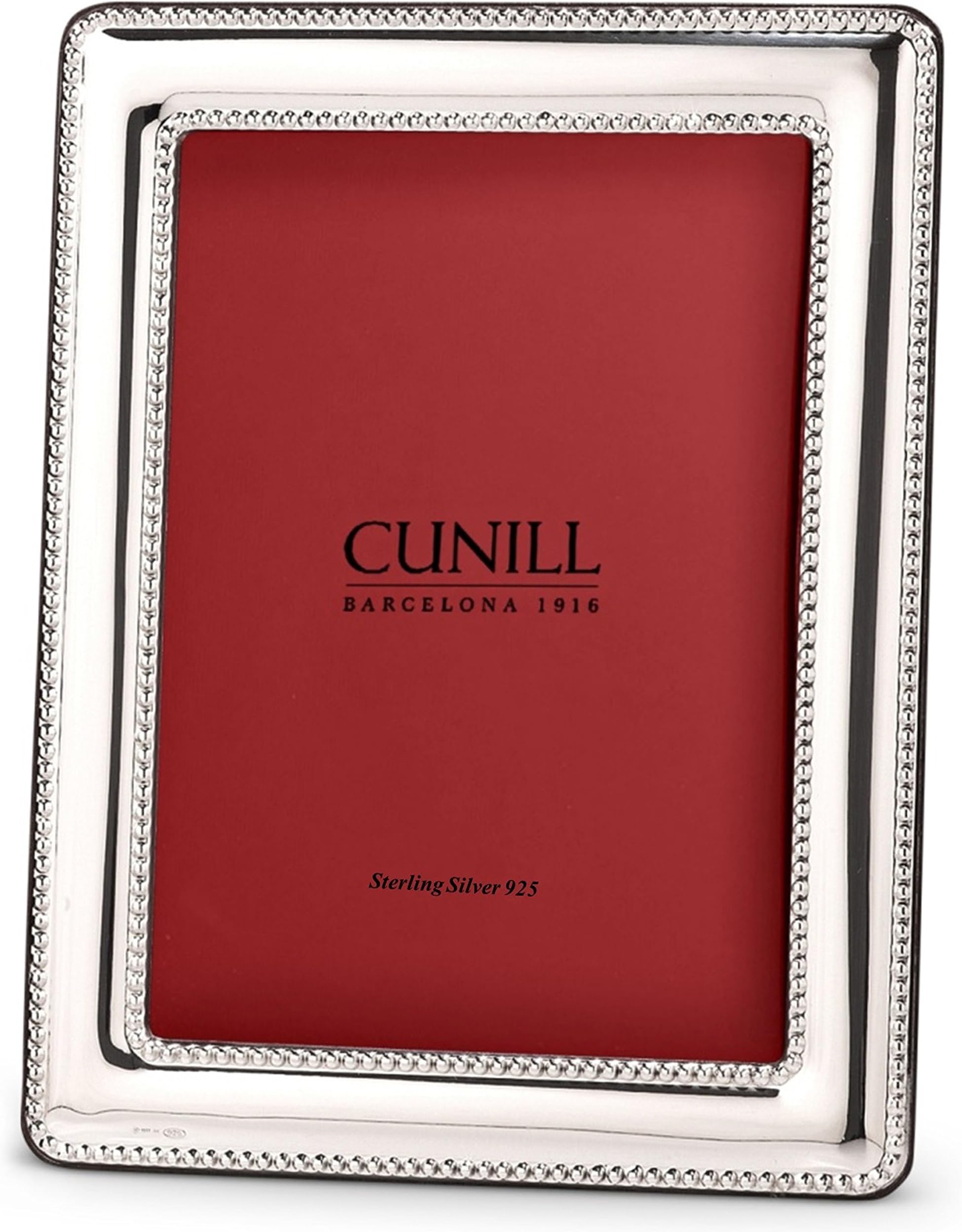 Cunill Barcelona Palacio Pearls Sterling Silver Frame, 4" x 6"