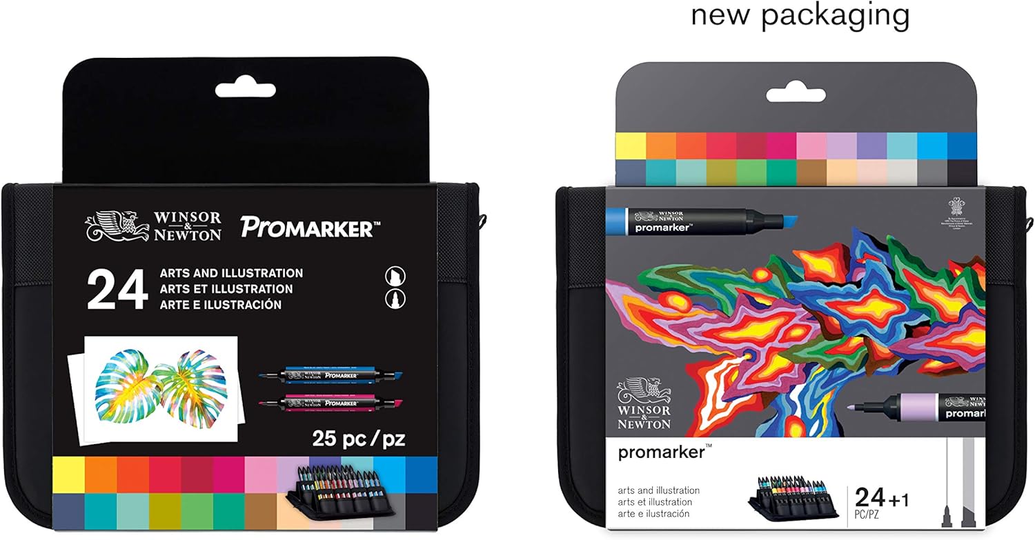 winsor & newton promarker architecture wallet of 24