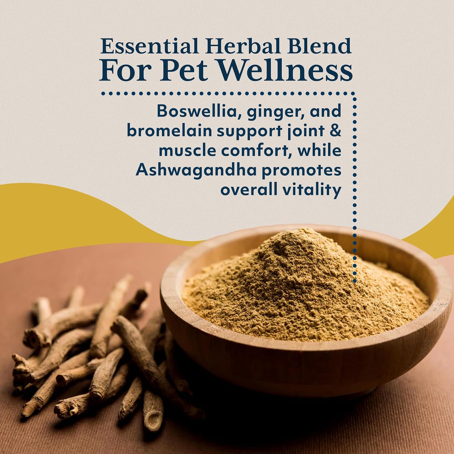 Ayush Pet Boswelya Plus - Boswellia for Dogs, Boswellia Extract Capsules for Dogs & Cats, Natural Hip and Joint Support Supplement for Small or Large Pets - 90 Servings
