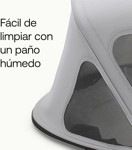 Bugaboo Capota ventilada Fox y Cameleon, extensible para una protección adicional y una protección solar óptima, repelente al agua, Misty Grey - 5
