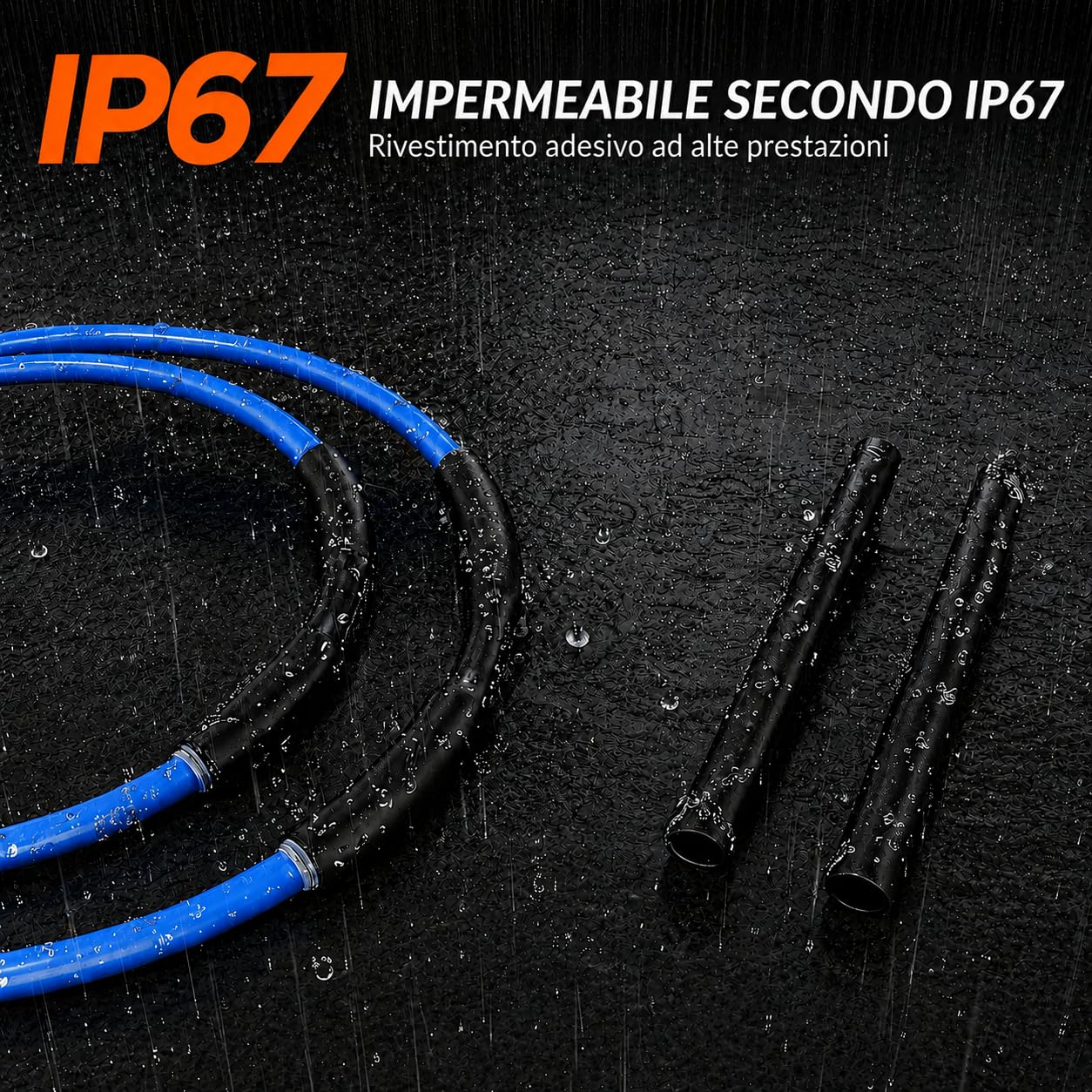 Guaina Termorestringente 5:1, 426 Pezzi, Guaine Termorestringenti Doppia Parete con Colla, Impermeabili, Grado Marino per Cavi Elettrici, Auto, Barca, Camper, Caravan e Fai da te (Nera)
