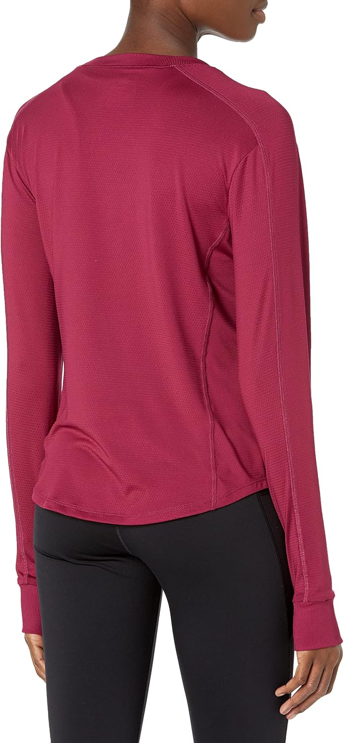 Spalding Women's Active Fitted Long Sleeve Sport Shirt