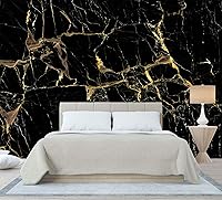 Vista 11 de Mural de pared Cascada Verde Naturaleza Lago Paisaje Papel tapiz Decoración para Baño Sala de estar Dormitorio (No despegar y pegar)