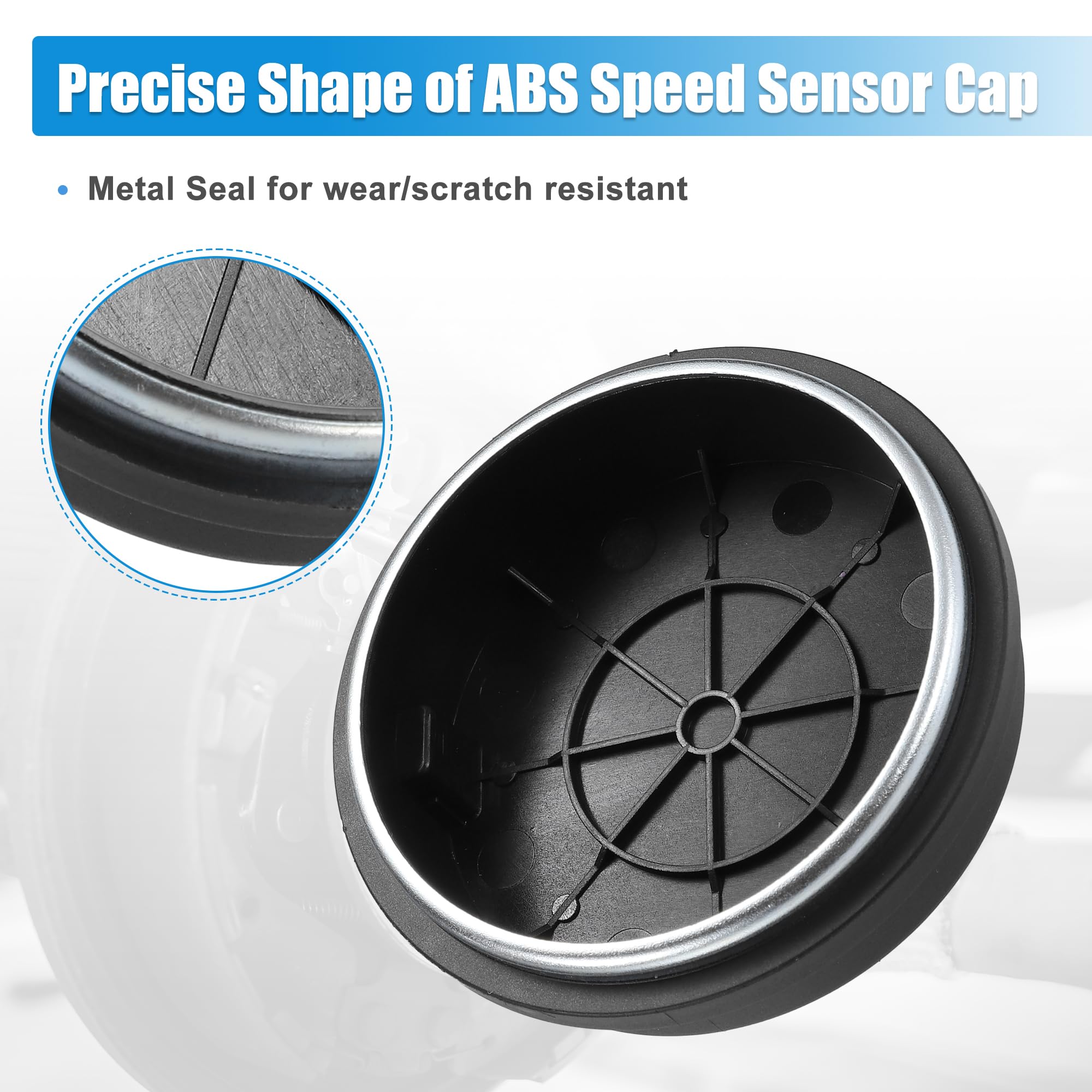QUARKZMAN 2 Uds Trasero Cubo Cojinete Abs Velocidad Sensor para Hyundai No.52751-2b100