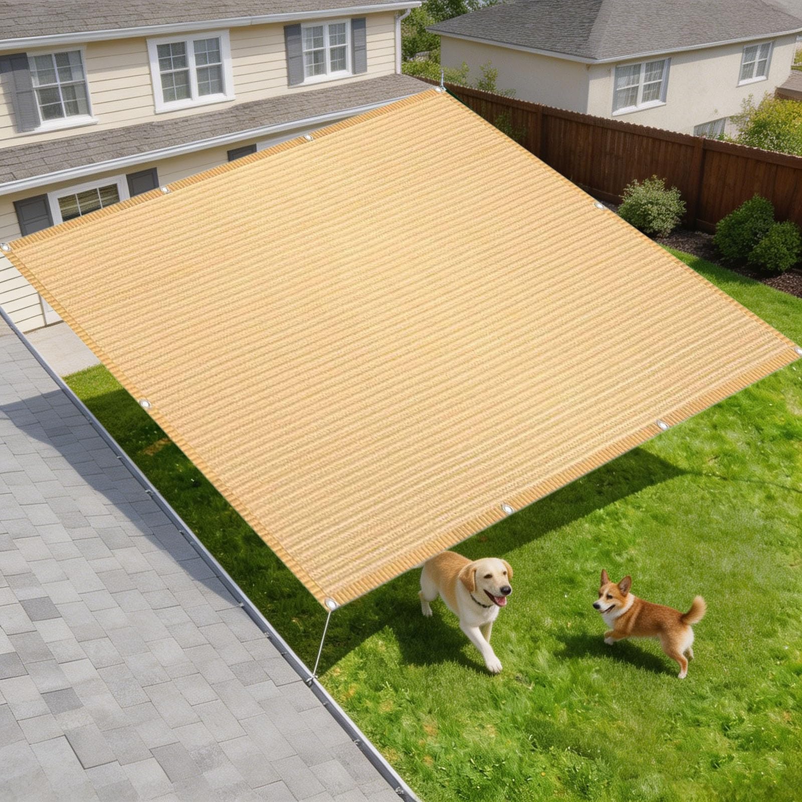 Filet d'ombrage pour patio et jardin créez votre coin d'ombre