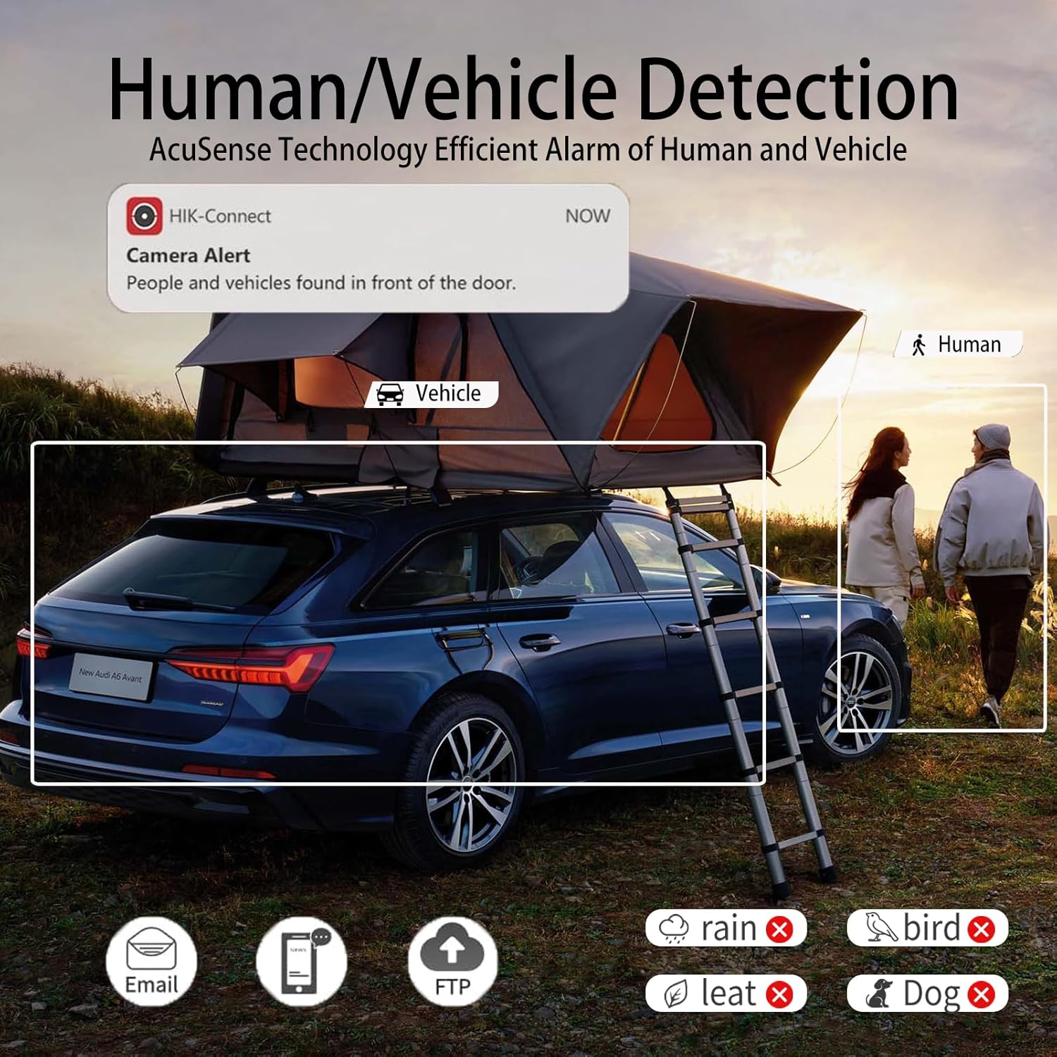 4K 8MP Color-Vu Hik PoE IP Camera DS-2CD2387G2-LU, Color Night Vision, 130dB WDR, Human/Vehicle Detection, IP67 Weatherproof, 24/7 Recording, 2.8mm Lens, International English Version