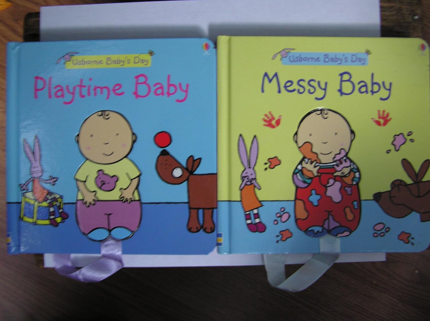 Usborne Baby's Day Set of 2 Board Books Usborne Books