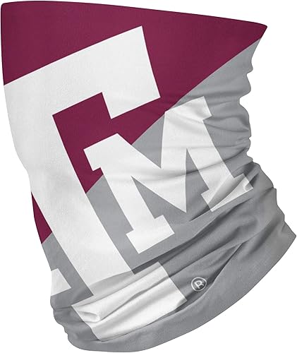 Miniatura 57 de FOCO NCAA unisex-adult Ncaa Team Logo Neck Gaiter Multiuse Logotipo grande.,Mini logotipo impreso.,Vacaciones en bloque ocupado,Hibisco