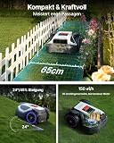 ANTHBOT Robot Lawnmower M5, 500-700㎡, 150㎡/h, NetRTK + 4G, Automatic Mapping, Double Vision AI, Multi-Zone Management, APP Control, 3-7 cm Cutting Height Adjustment - 8