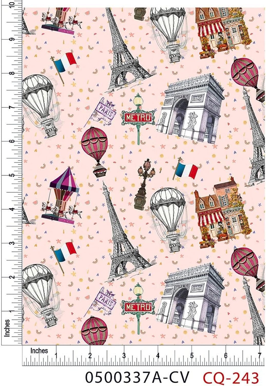 100% Combed Cotton Printed Quilting Fabric by The Yard – Soft & Breathable | Perfect for Quilts, Clothing, Accessories, Blankets, Home Decor, Crafts & DIY