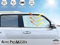 Vista 2 de Parasoles de asiento delantero para ventana lateral de ajuste personalizado (2 unidades) para Ford Transit Van 2015 2016 2017 2018 2019 2020 2021