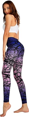 Miniatura 7 de COOLOMG Leggings de yoga para mujer, mallas para correr, leggings de tiro bajo, para entrenamiento, gimnasio, con bolsillos ocultos