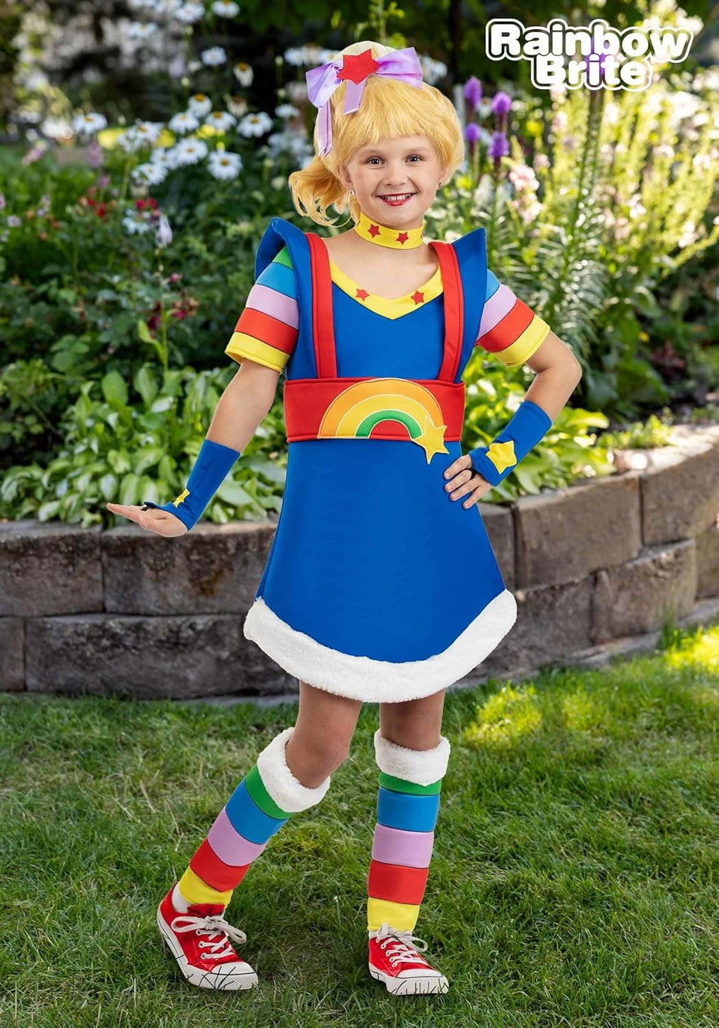 Girl's Rainbow Brite Costume - Image 2