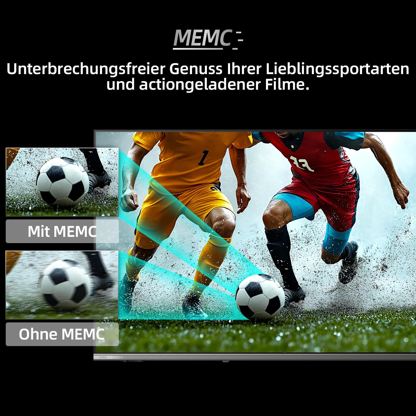 Chiq 50QA10(126 cm) 4K UHD QLED Smart Google TV 50 zoll – Bild 8