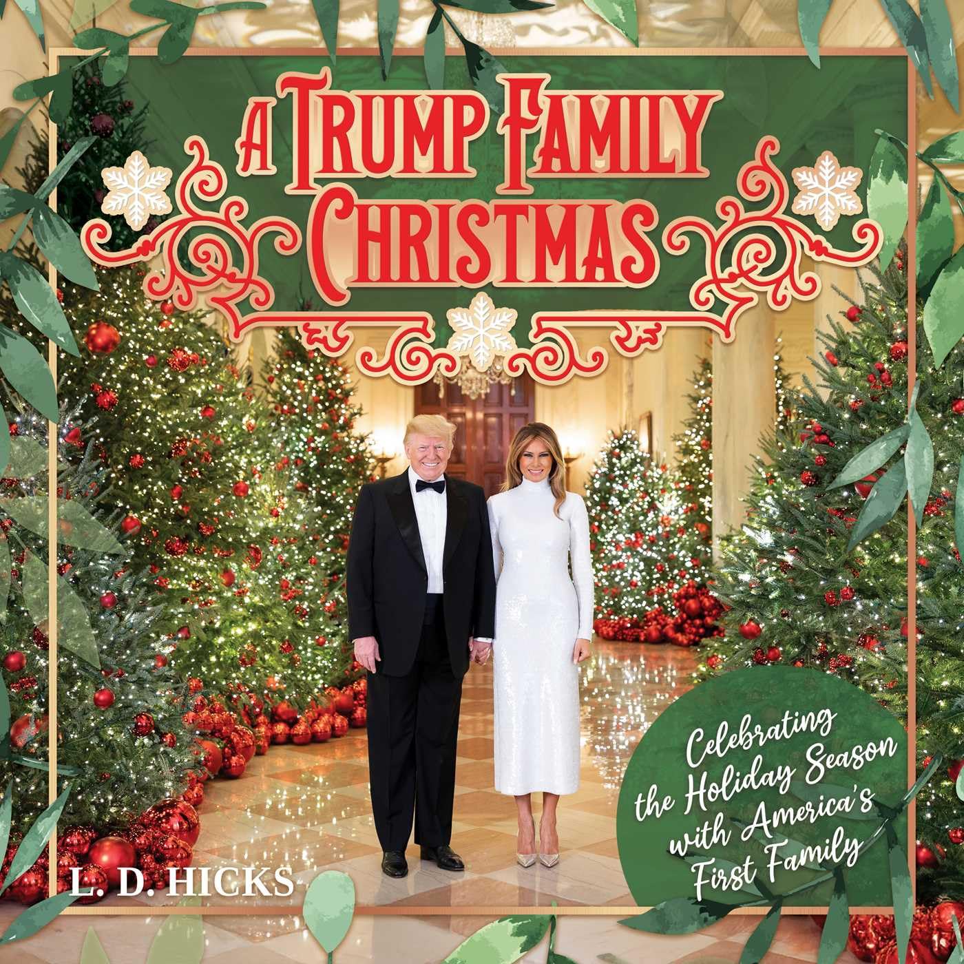 A Trump Family Christmas album grand format pour sublimer la décoration de table de Noël