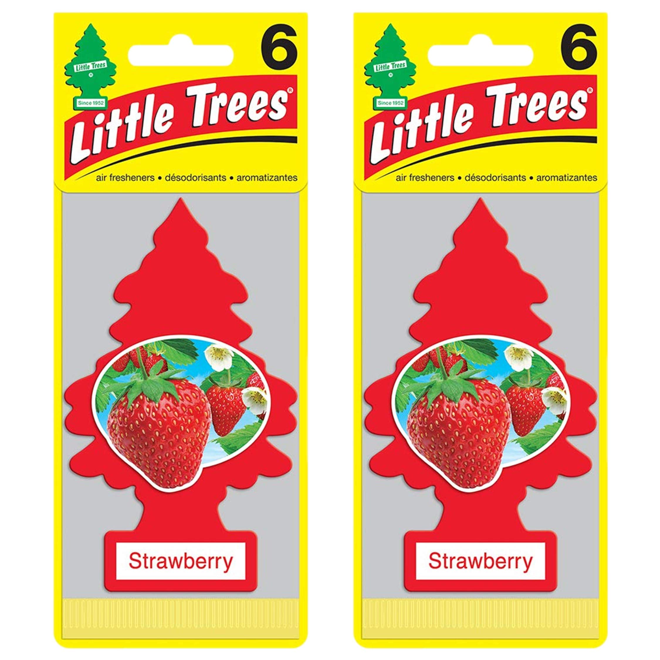 Amazon.co.jp: リトルツリー エアフレッシュナー 【Strawberry 6pac 
