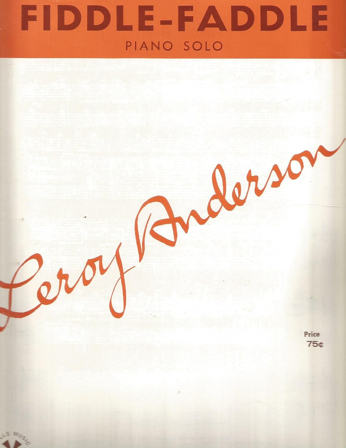 FiddleFaddle Leroy Anderson Books