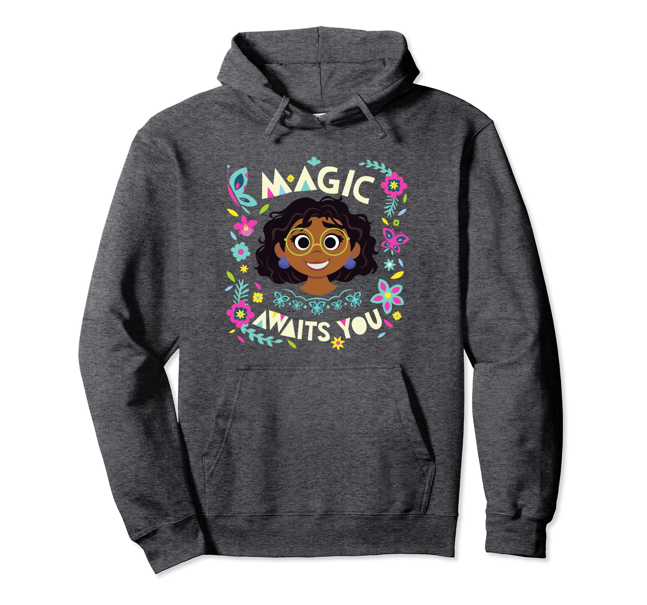 DisneyEncanto Mirabel Magic Awaits You Poster Pullover Hoodie