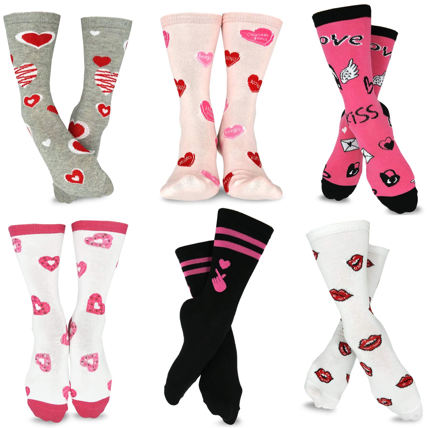 American Patriotic Stars and Stripes Crew Knee High Low Cut Ankle Novelty Socks for Men and Women Multipair