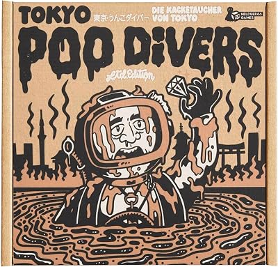 Tokyo Pipe Divers – Verrückte Beutejagd in der Kanalisation! Limitiertes Push-Your-Luck & Memo-Spiel für 2-4 Spieler, perfekt für den nächsten Party-Abend