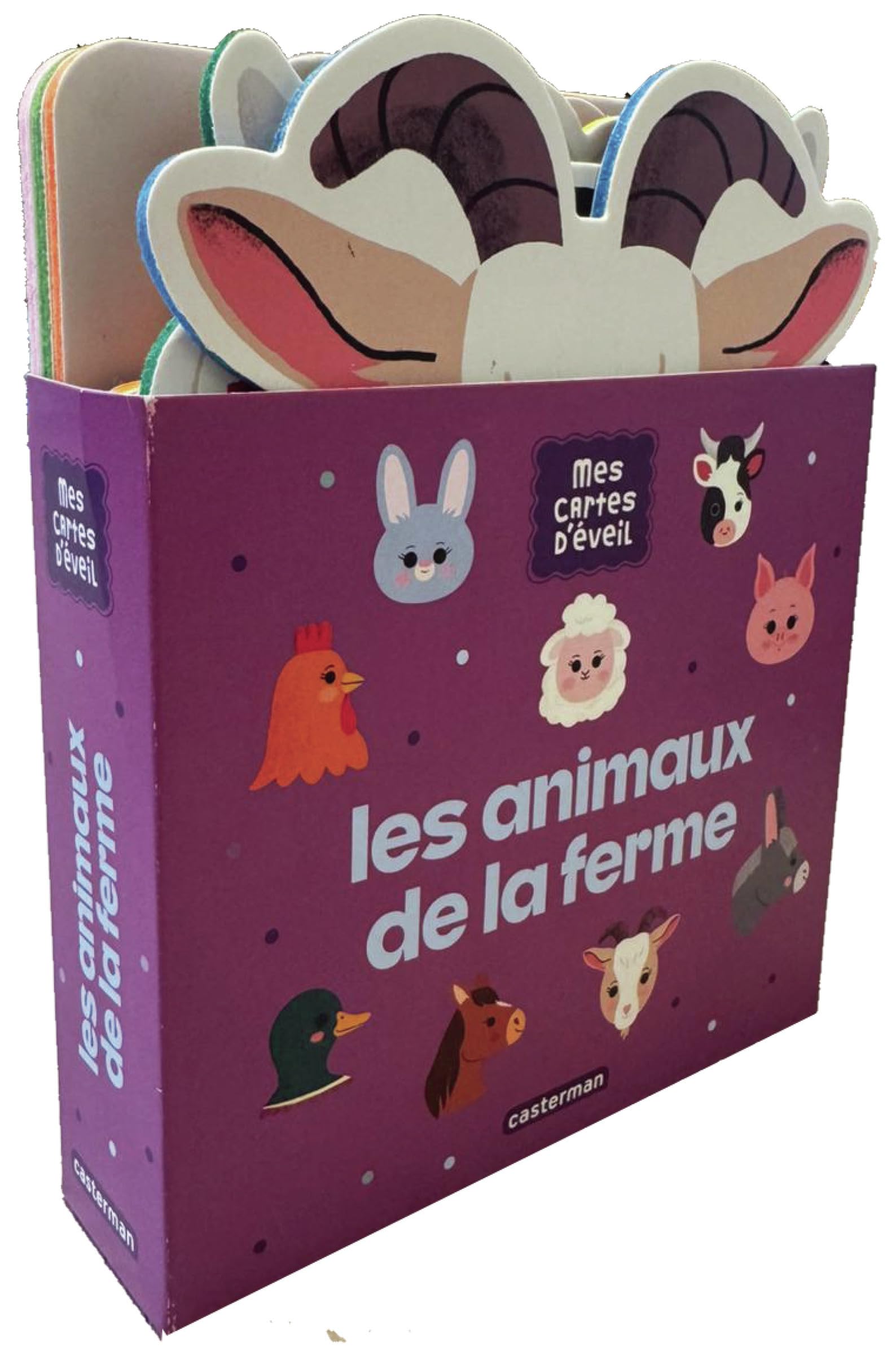 Mes cartes d'éveil - Les animaux de la ferme: Cartes d'éveil pour les 0-36 mois