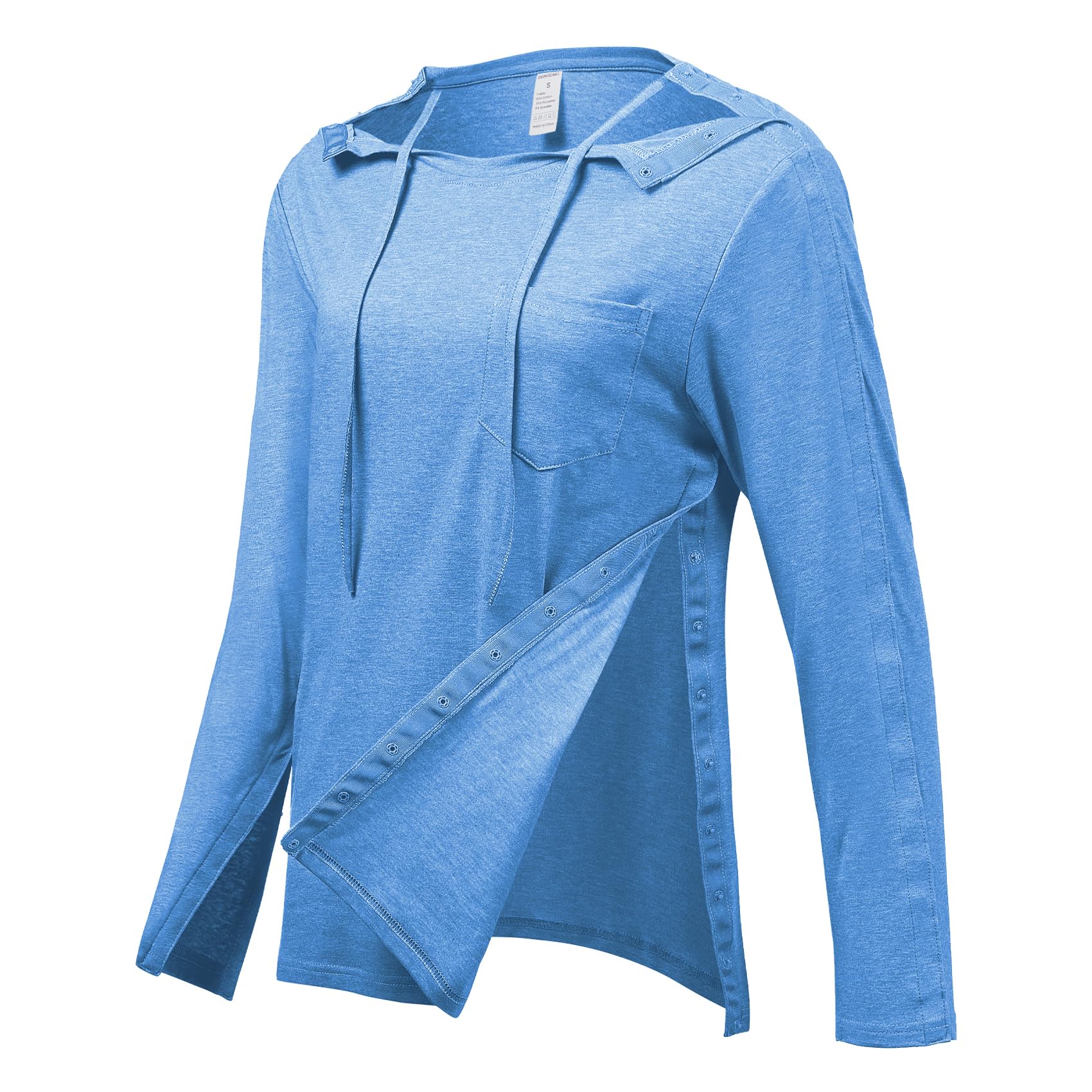 Damen Women's Post Shoulder Surgery Shirts Clothes After Rotator Cuff Women's Post Shoulder Surgery Shirts Clothes After Rotator Cuff (1er Pack)