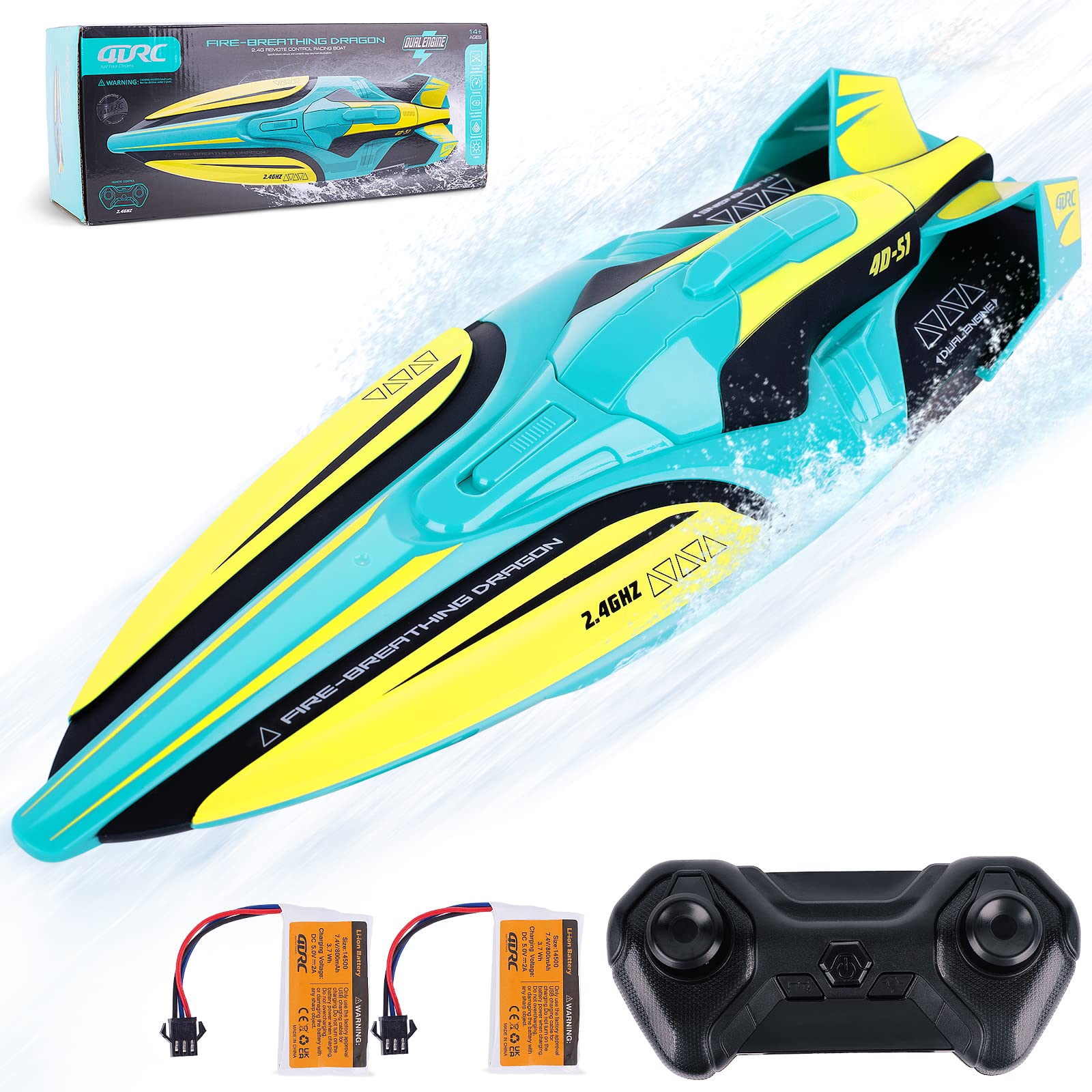 Amazon.com: Berry President 18MPH Remote Control Speedboat for
