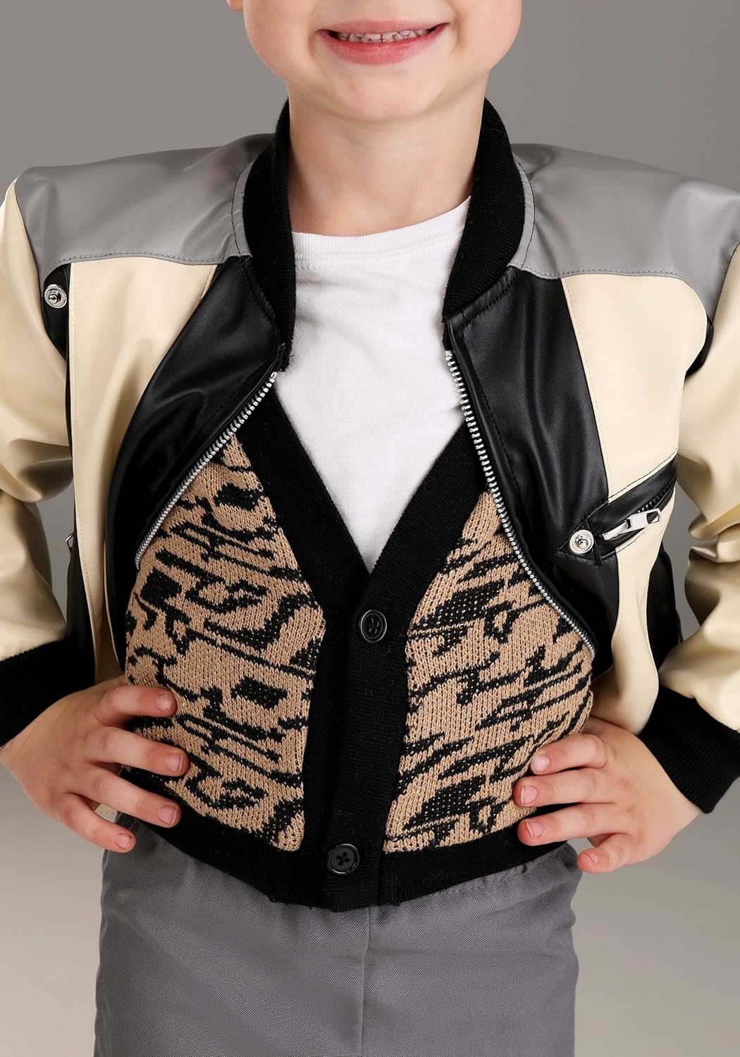 Ferris Bueller's Day Off Toddler Ferris Bueller Jacket and Vest Costume Set - Image 5