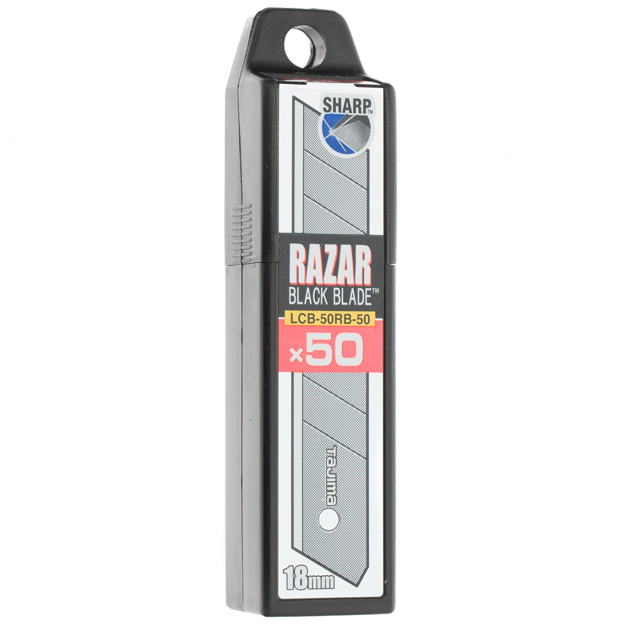 Tajima LCB50RB-50H Ostrza, 18 mm, 50 Sztuk w Pudełku