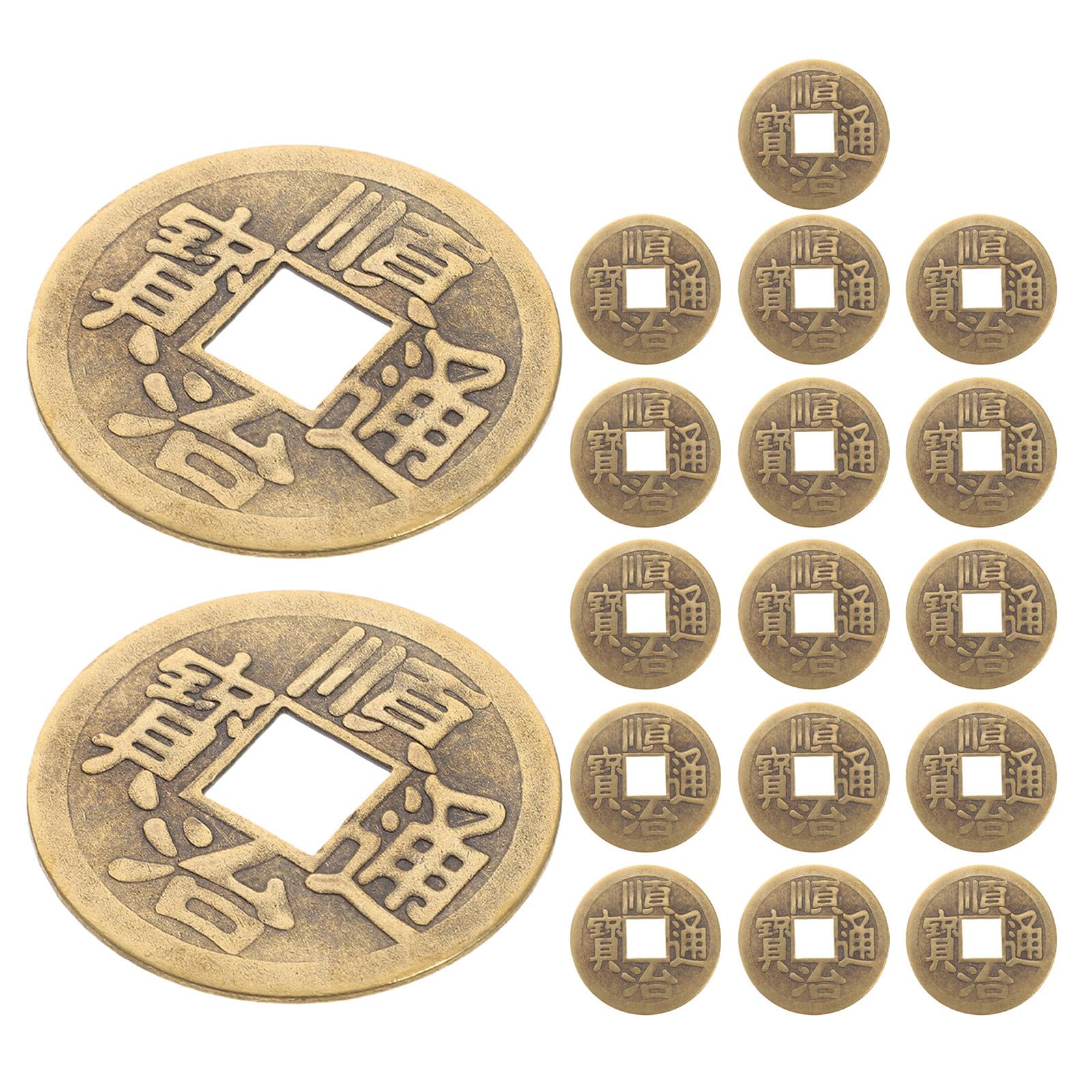 Monedas Ching de Cobre el Regalo de Buena Suerte Ideal para Hogar y Carteras