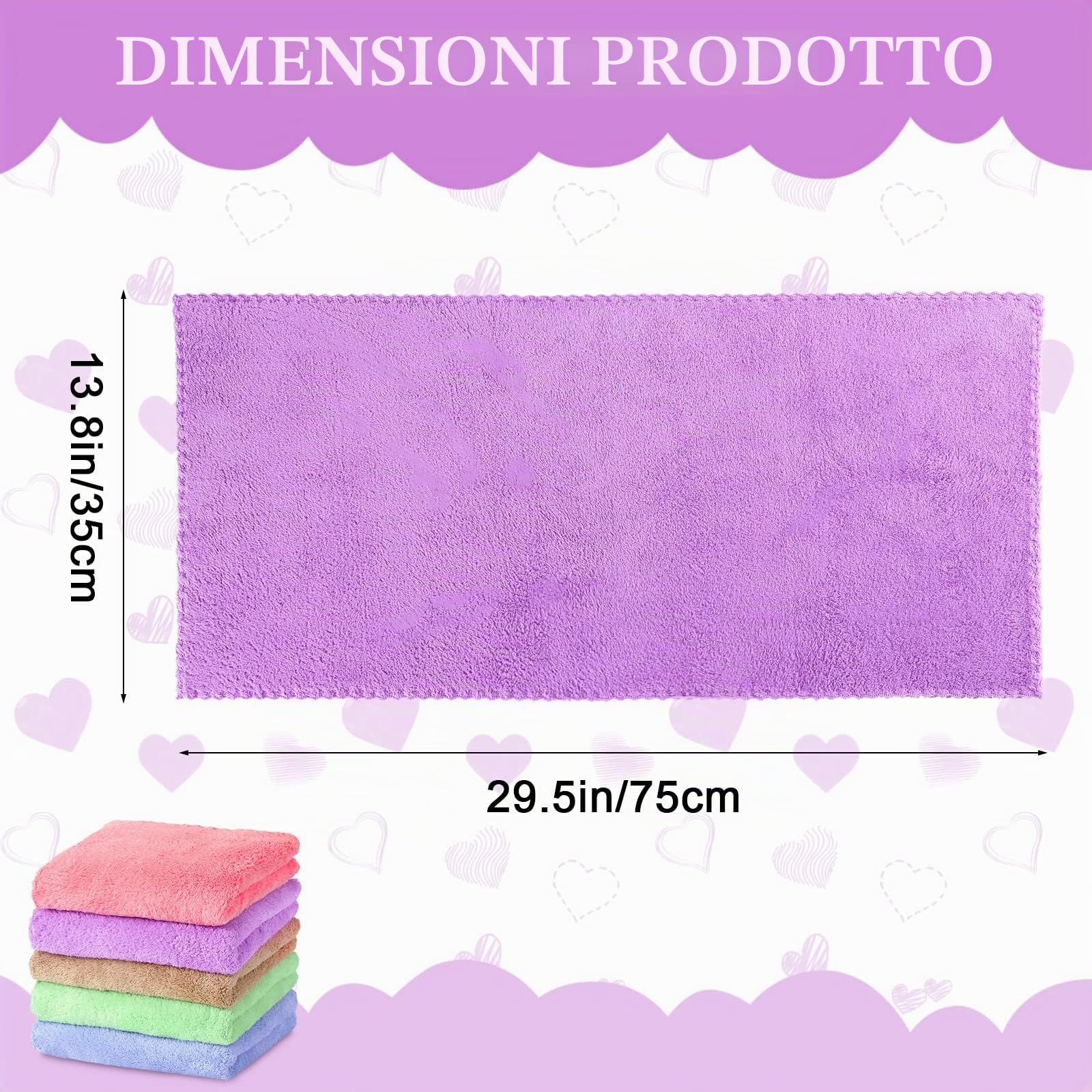 10 Coperte Materassini per Aniamli Piccoli Coperta Morbido per Porcellini d'India Fodere Gabbia in Pile per Animali Domestici Coperte Lettini per Cuccioli Criceti (Colori Misti, 35 x 75 cm)